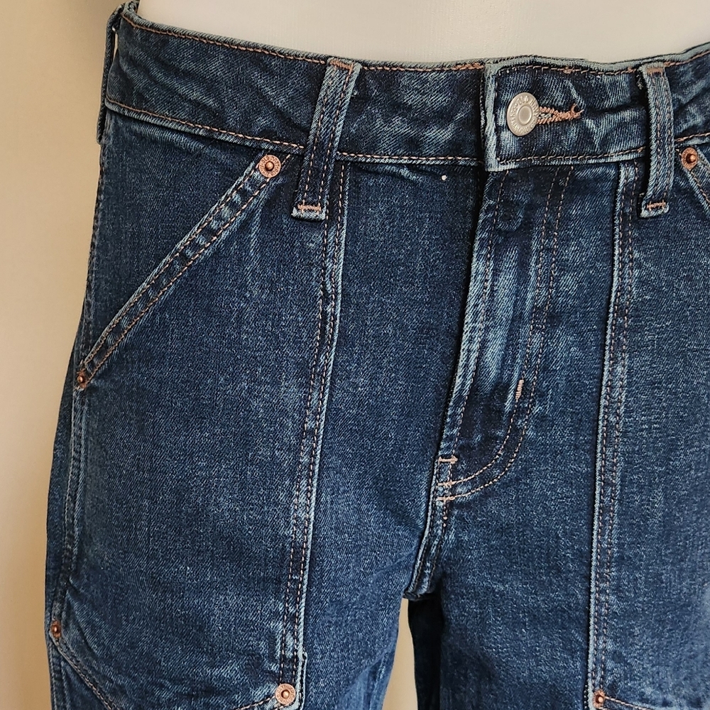 Old Navy OG Straight high rise utility jeans - Picture 4 of 7